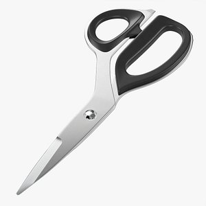 Kitchen scissors 01 3D model