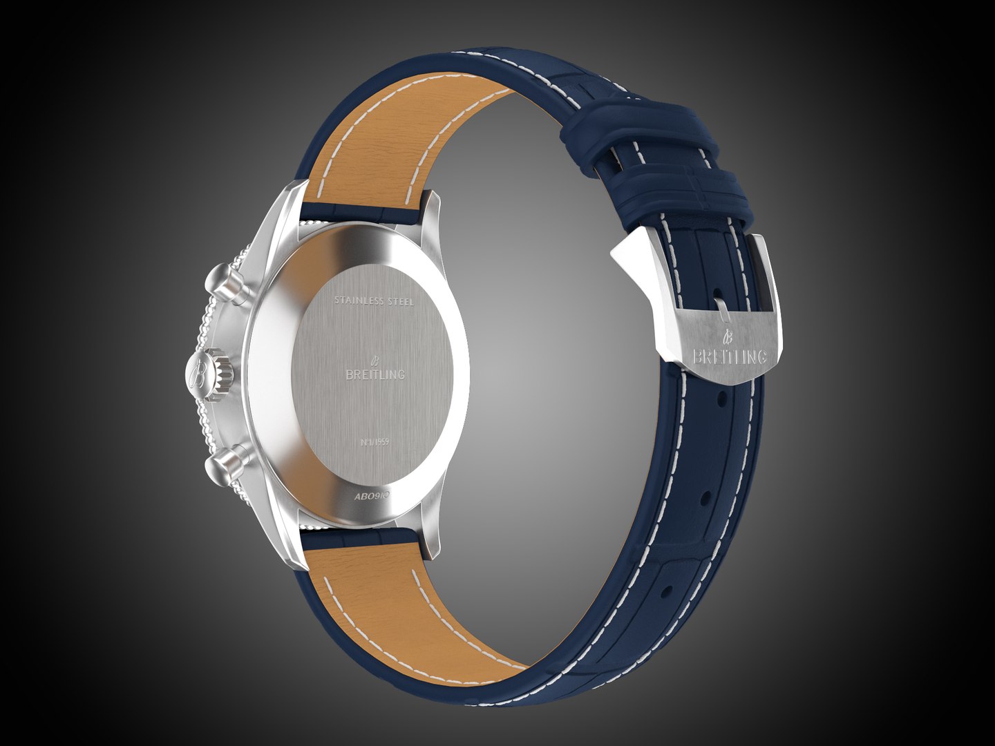 3D Breitling Navitimer 1959 Model - TurboSquid 2237514