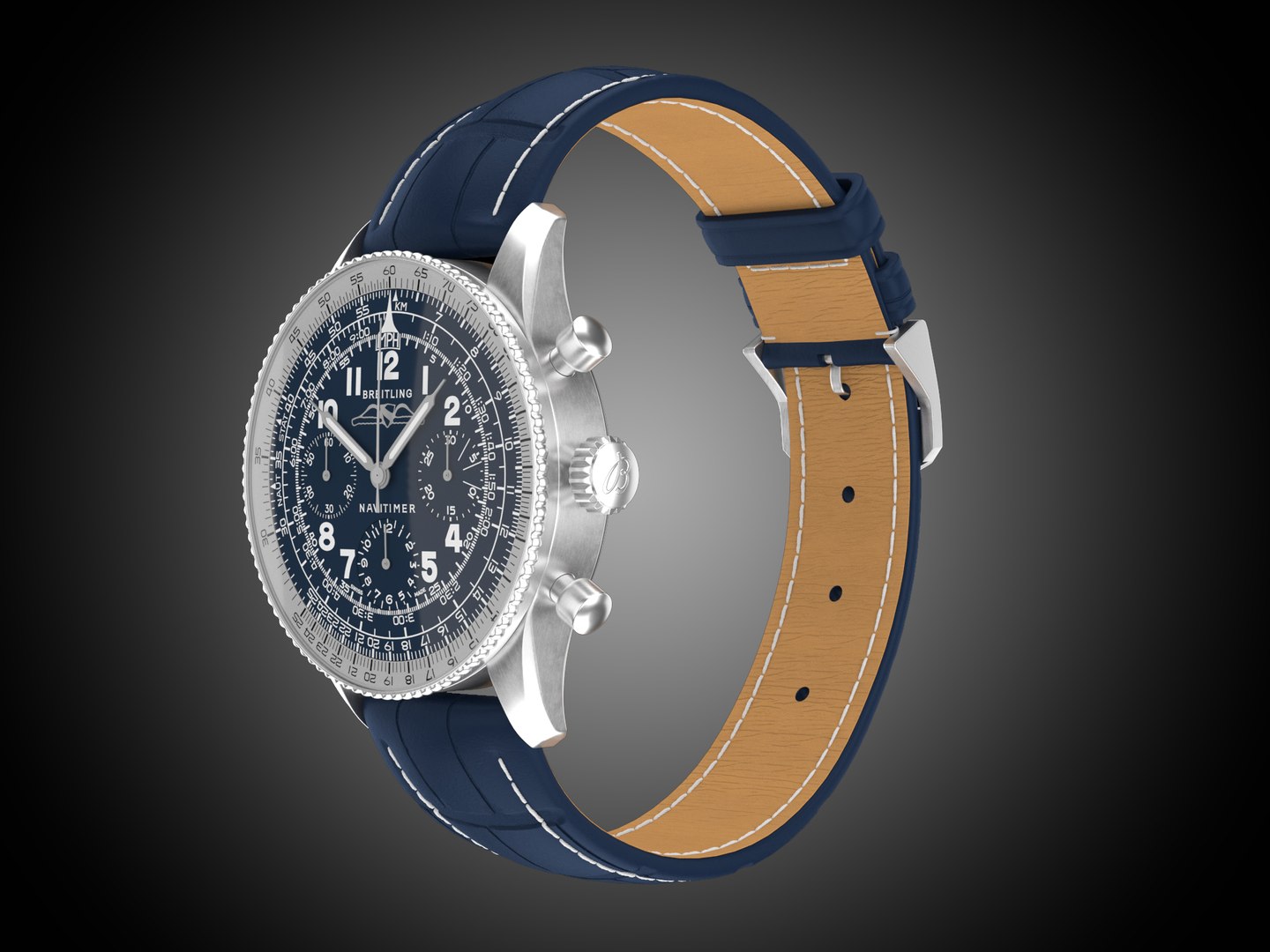 3D Breitling Navitimer 1959 Model - TurboSquid 2237514