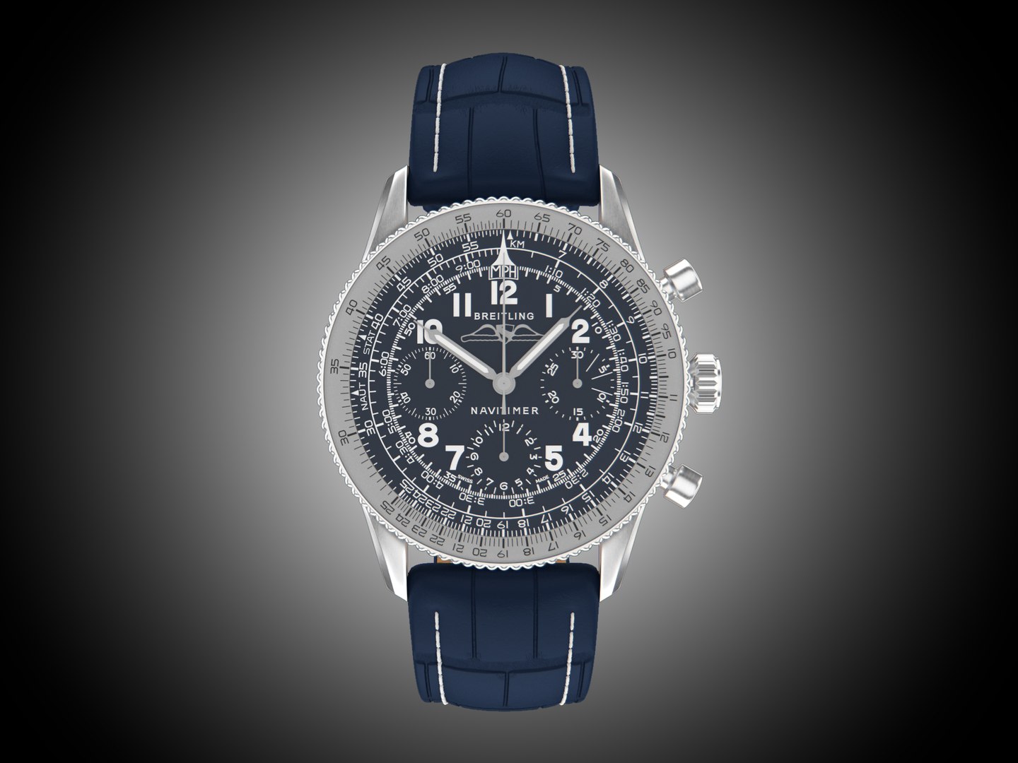 3D Breitling Navitimer 1959 Model - TurboSquid 2237514