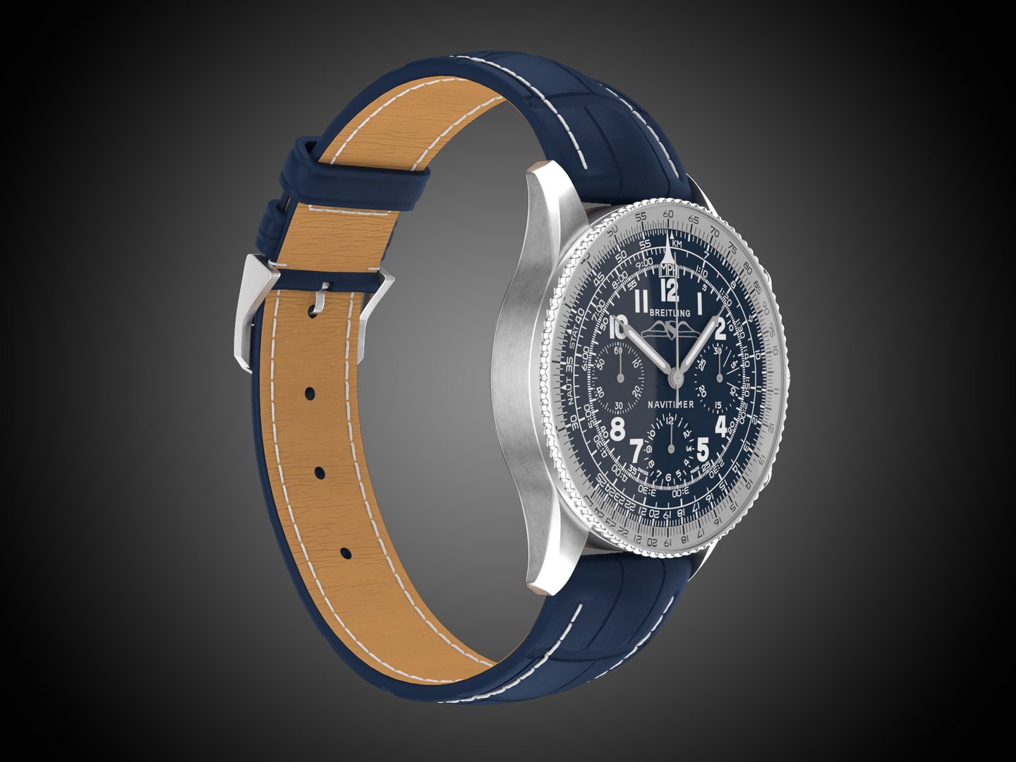 3D Breitling Navitimer 1959 Model - TurboSquid 2237514