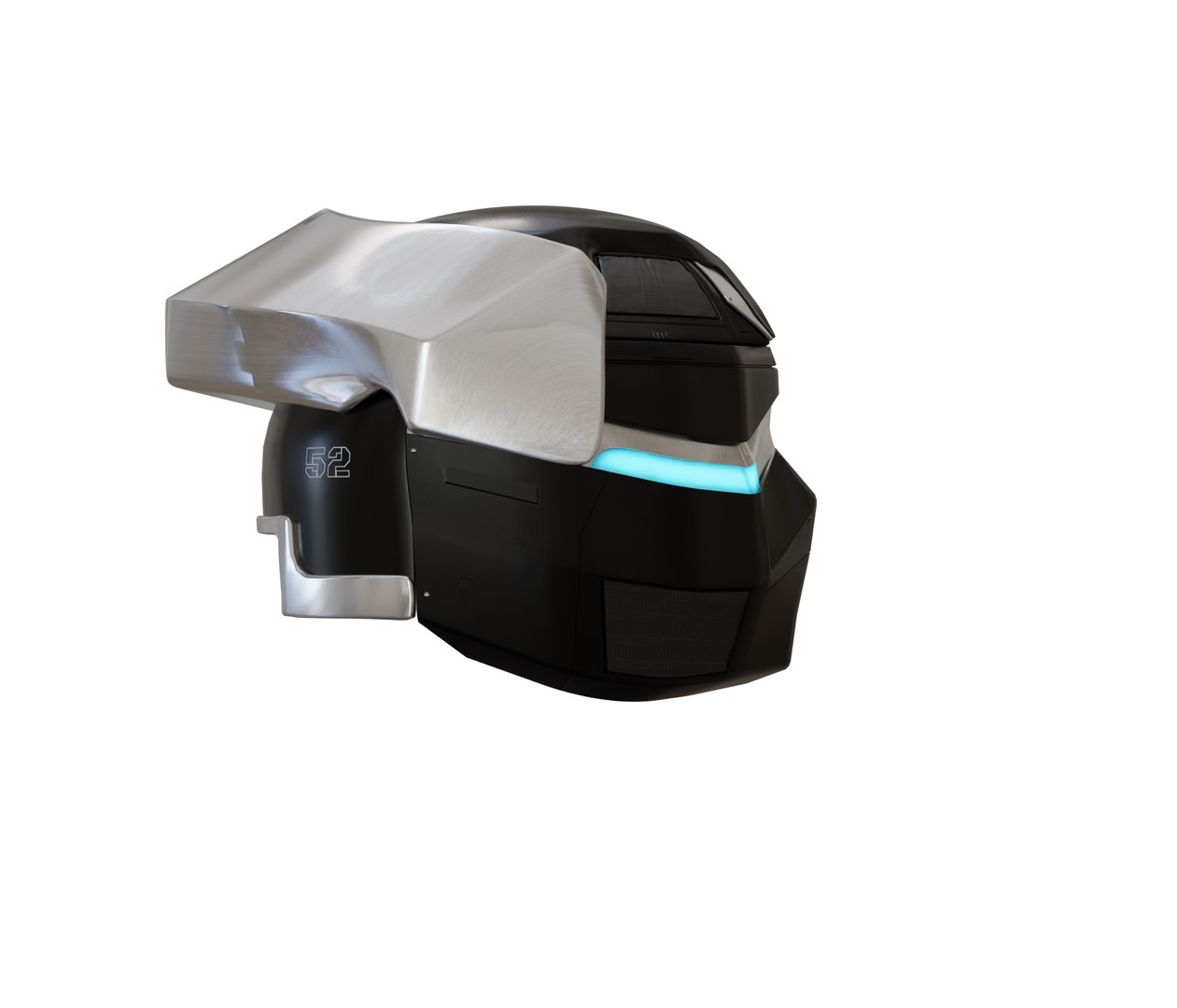 3D Model Sci-fi Helmet - TurboSquid 1989890