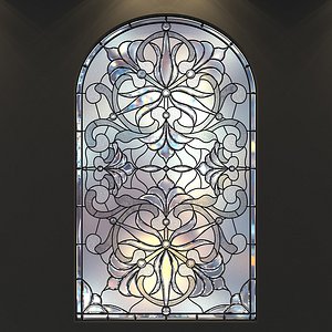 Stained glass window arc