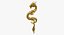 Golden Chinese Dragon Zodiac Sign