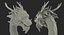 Golden Chinese Dragon Zodiac Sign