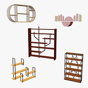 Five Wall Cabinet 3D model