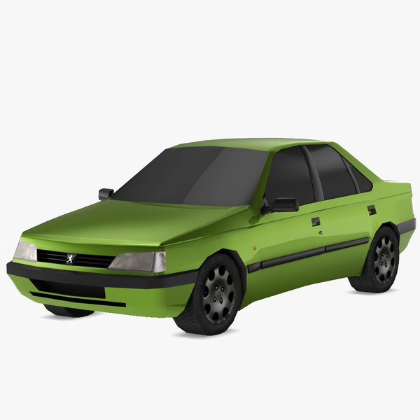 peugeot 405 glx - 3d max