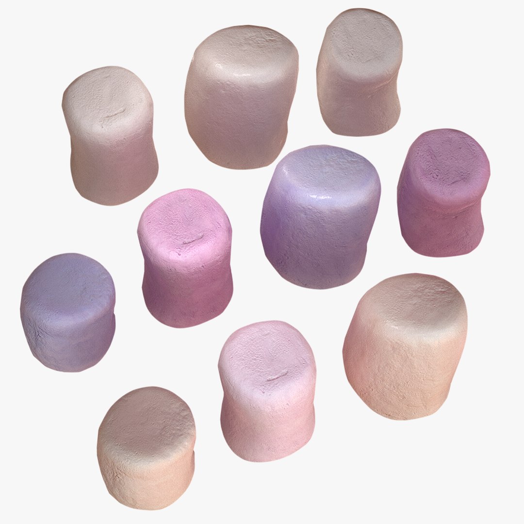 3D model Marshmallow https://p.turbosquid.com/ts-thumb/qn/TAtfWR/Wy/marshmallow1200/png/1632491657/1920x1080/fit_q87/0428e63f792241927481e726052d6f951f46c09e/marshmallow1200.jpg