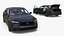 3D Black Honda Accord 2025 model