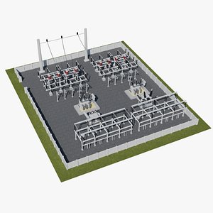 Substation 4 3D model