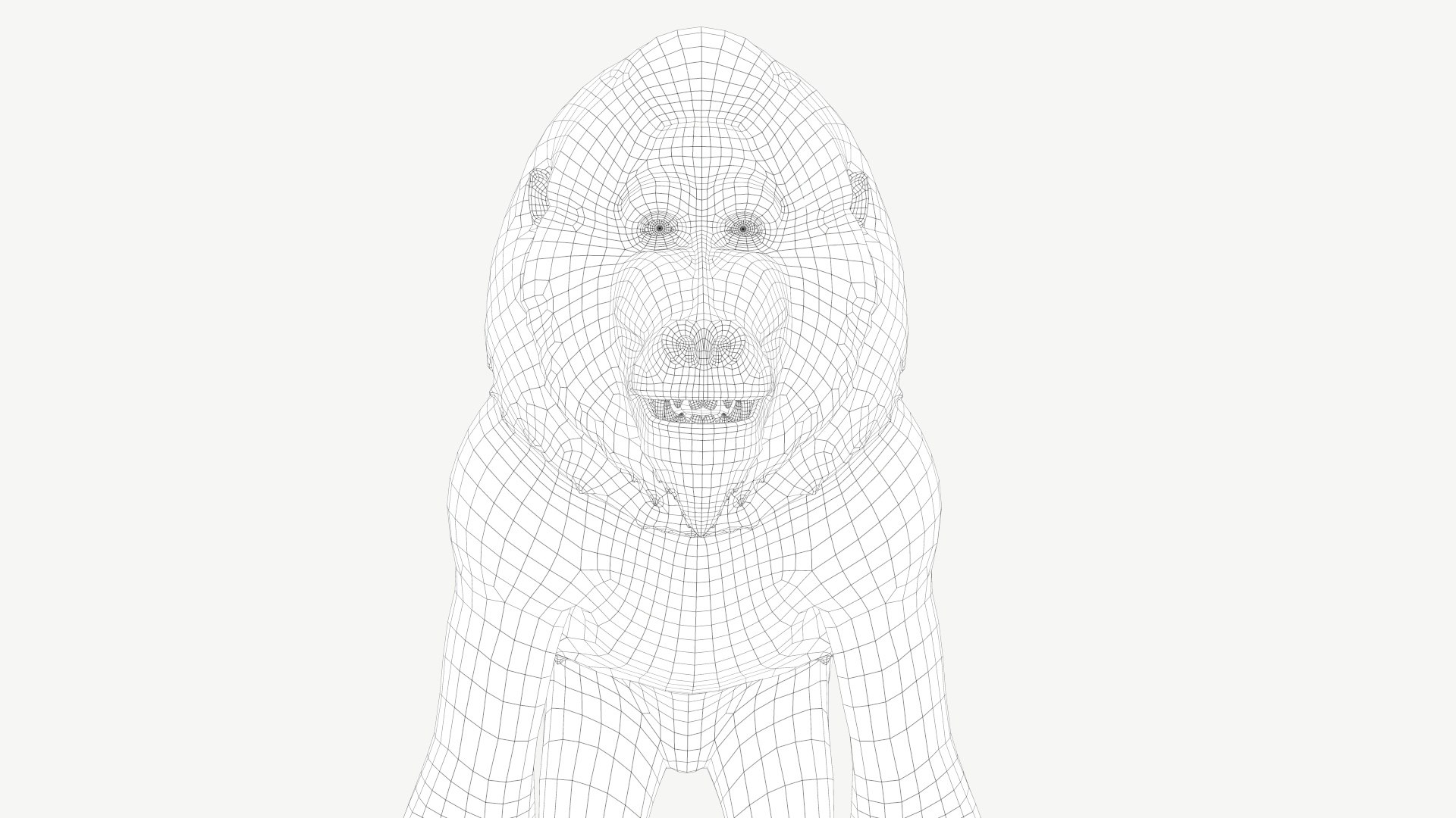 Mandrill model https://p.turbosquid.com/ts-thumb/qn/YjT1tw/r4/8a/jpg/1708073859/1920x1080/fit_q87/d06c95af4ad10b8963f202e2460422a2969e2cf9/8a.jpg