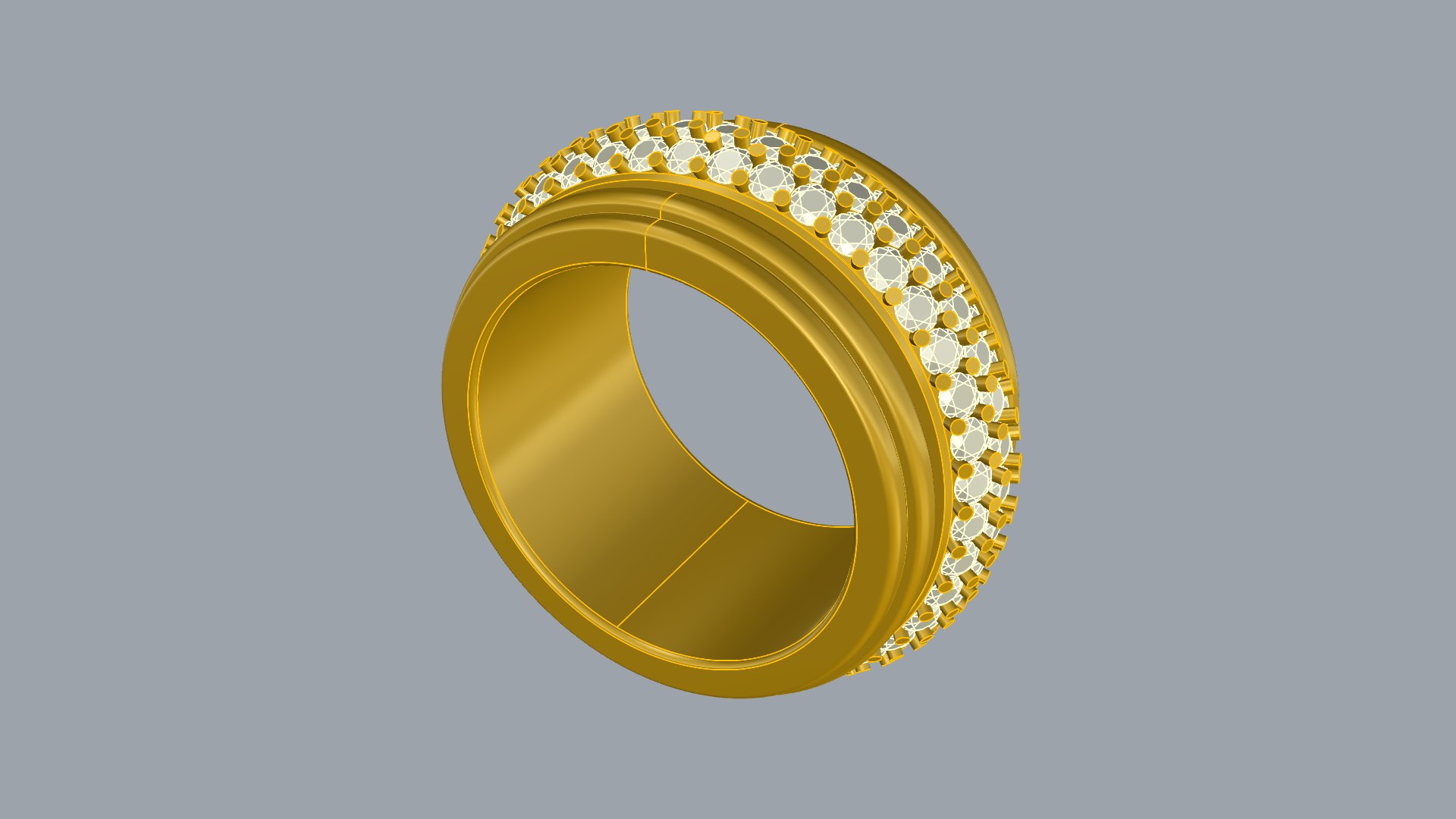 3D Model Rotating Gemstone Ring JDBCo - TurboSquid 2343955