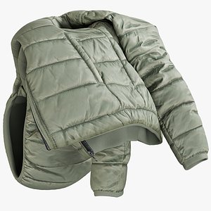 realistic women s jacket 3D