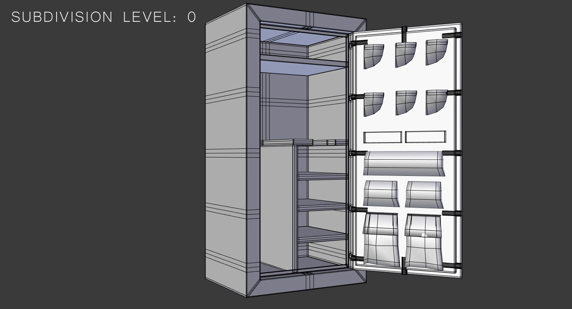 Executive Vault Rigged 3d Model