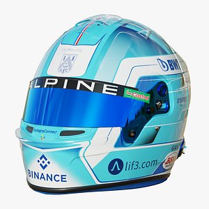 F1 Pierre Gasly Helmet 2024 model