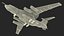 3D Beriev A 100 Aircraft Simplified
