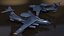 3D Beriev A 100 Aircraft Simplified