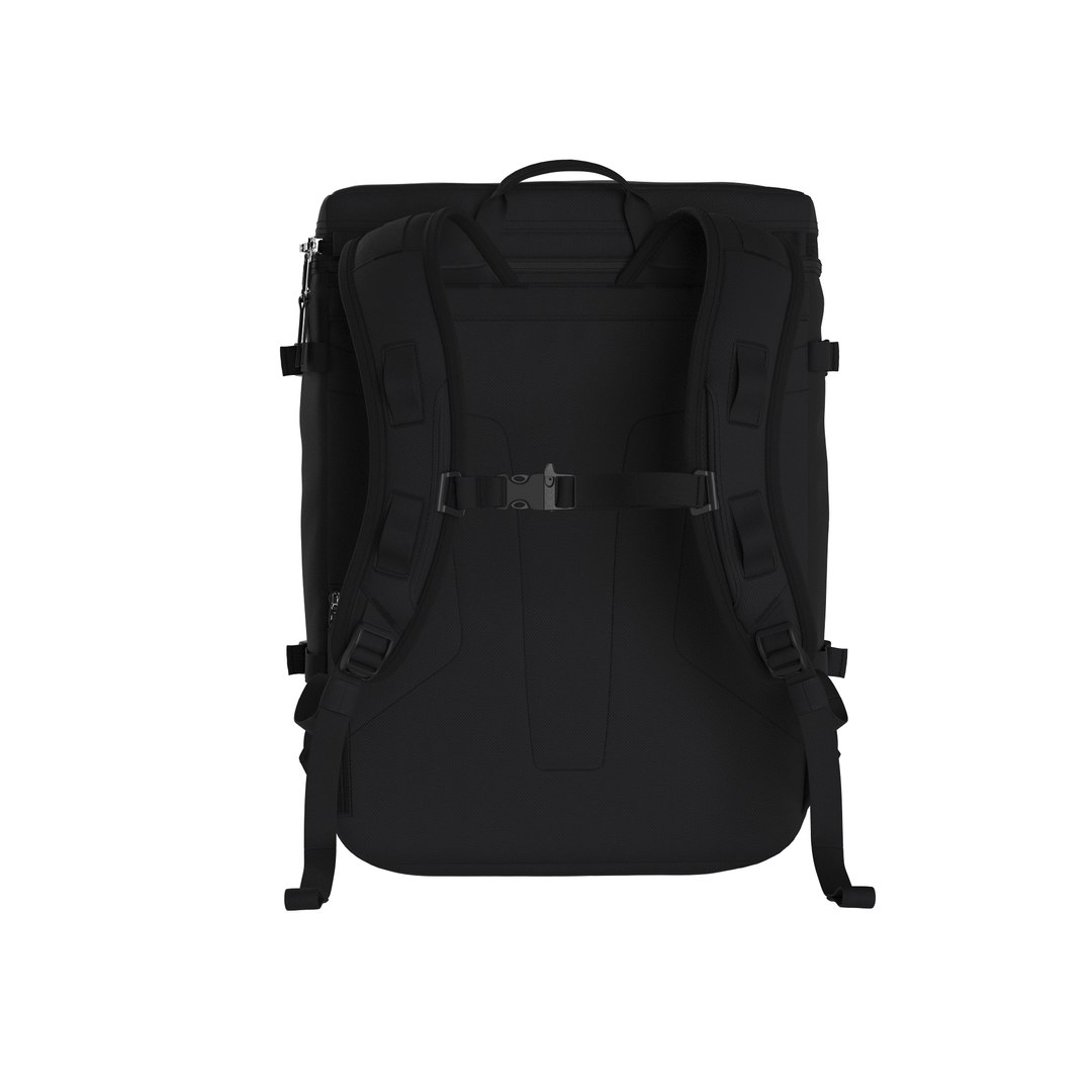3D Modern Black-White 3D Back Pack Model - High Quality and Versatile ...