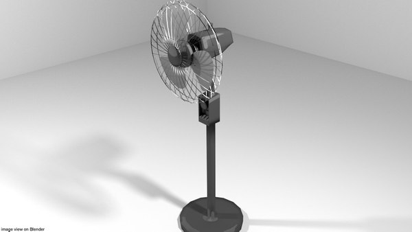 3d Fan Stand Model - Turbosquid 1157258