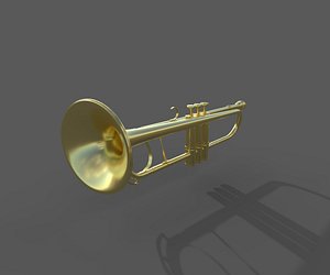 Trumpet 3D model