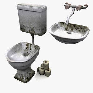 Prison Wc and Sink Textured