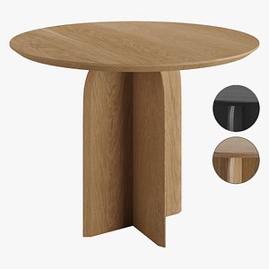 39 Modern Round Dining Table by Homary 3D model