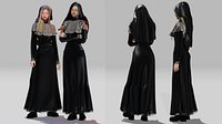 Realistic Nun - GameReady