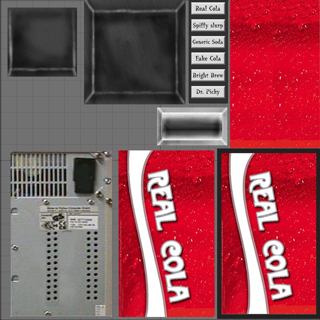 3d Model Of Soda Machine