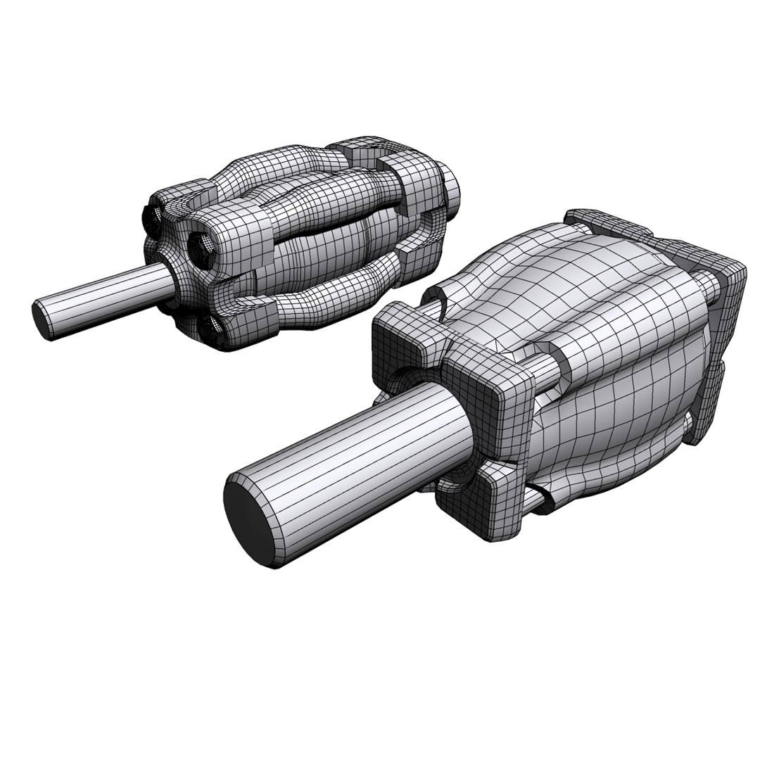 3d model of design pumps