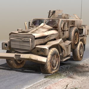 MRAP Damaged