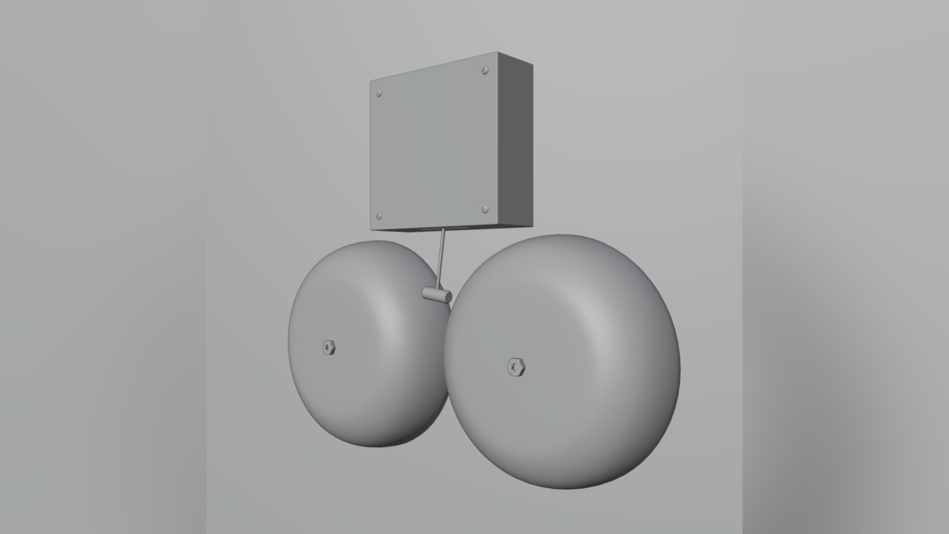 3D School Bell Animated With Fk Rig Low-poly 3D Model - TurboSquid 2252021
