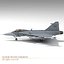 saab jas 39 gripen 3d model