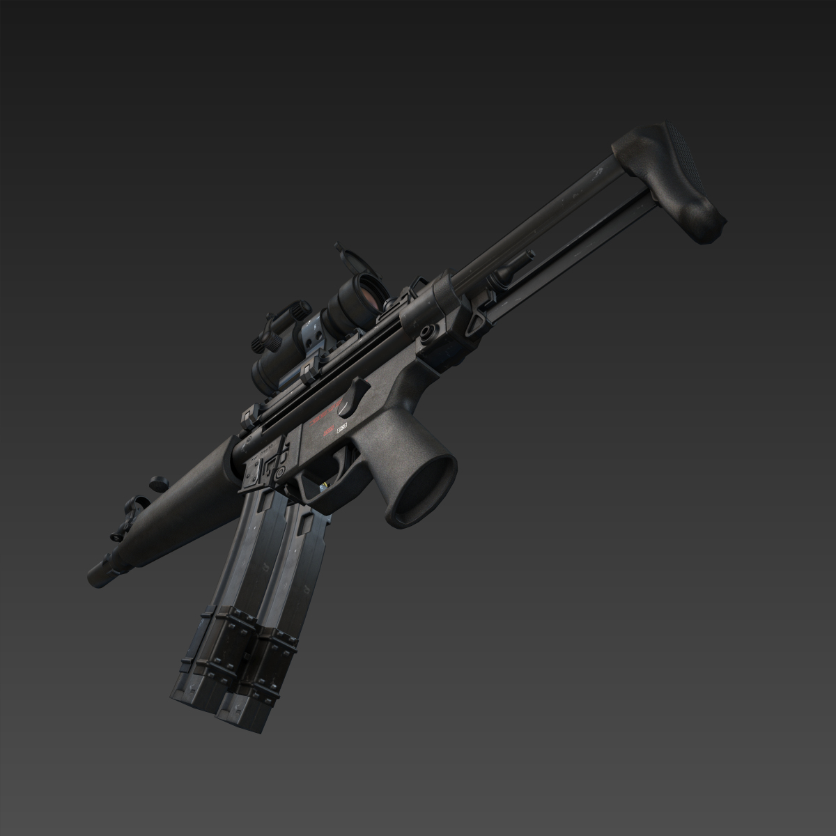 max mp5 submachine gun