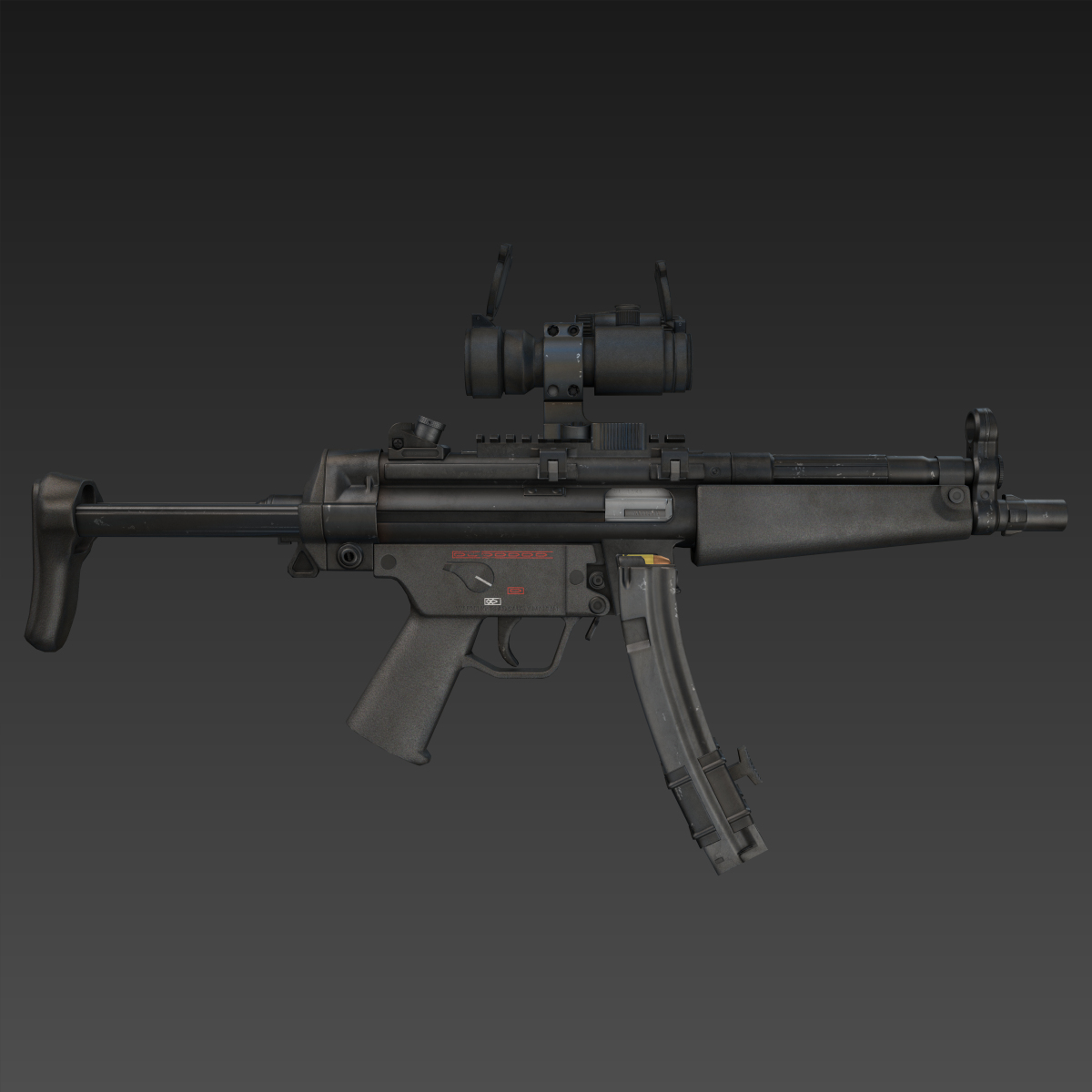 max mp5 submachine gun