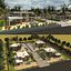 Low-Poly Modern House Neighborhood 3D Exterior Scene