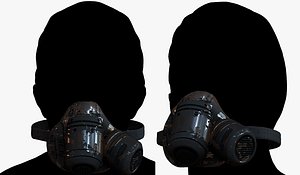 3D model gas mask