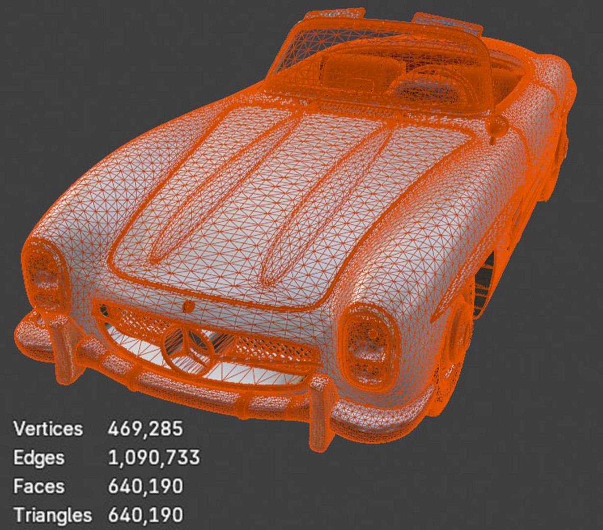 3D Mercedes-Benz 300SL Roadster  - High-Poly Vintage Sports Car model https://p.turbosquid.com/ts-thumb/qo/N8leKD/KI/mercedesbenz_300sl_roadster_195707/jpeg/1781553702/1920x1080/fit_q87/1ad7364223033c0fcbc75479ebe6ca7d6e7be87c/mercedesbenz_300sl_roadster_195707.jpg
