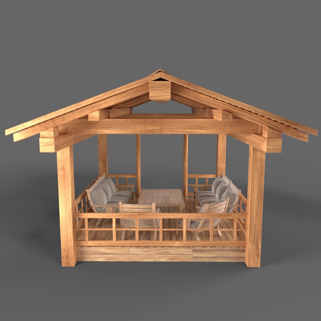 wooden pavillon 3D https://p.turbosquid.com/ts-thumb/qo/QAhjYG/4F62bfnn/3/jpg/1513032769/1920x1080/fit_q87/5b1c8dac8def50e8f808ea2a0982d89fbafa58bd/3.jpg
