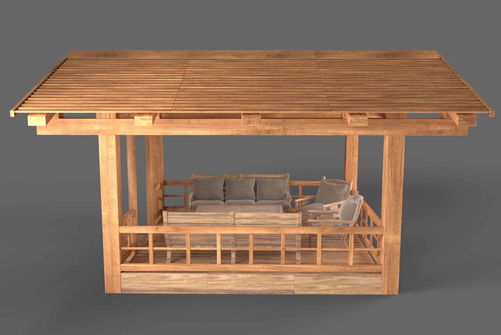 wooden pavillon 3D https://p.turbosquid.com/ts-thumb/qo/QAhjYG/6mK1dV63/2/jpg/1513032769/1920x1080/fit_q87/1736caa082b94c1970120a0ba585a060b14c50a5/2.jpg