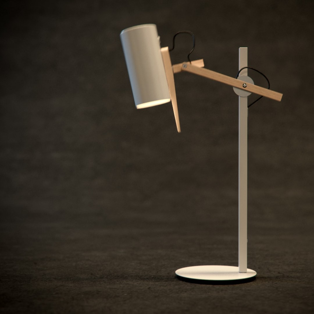 Desk Lamp Rig 3d Max