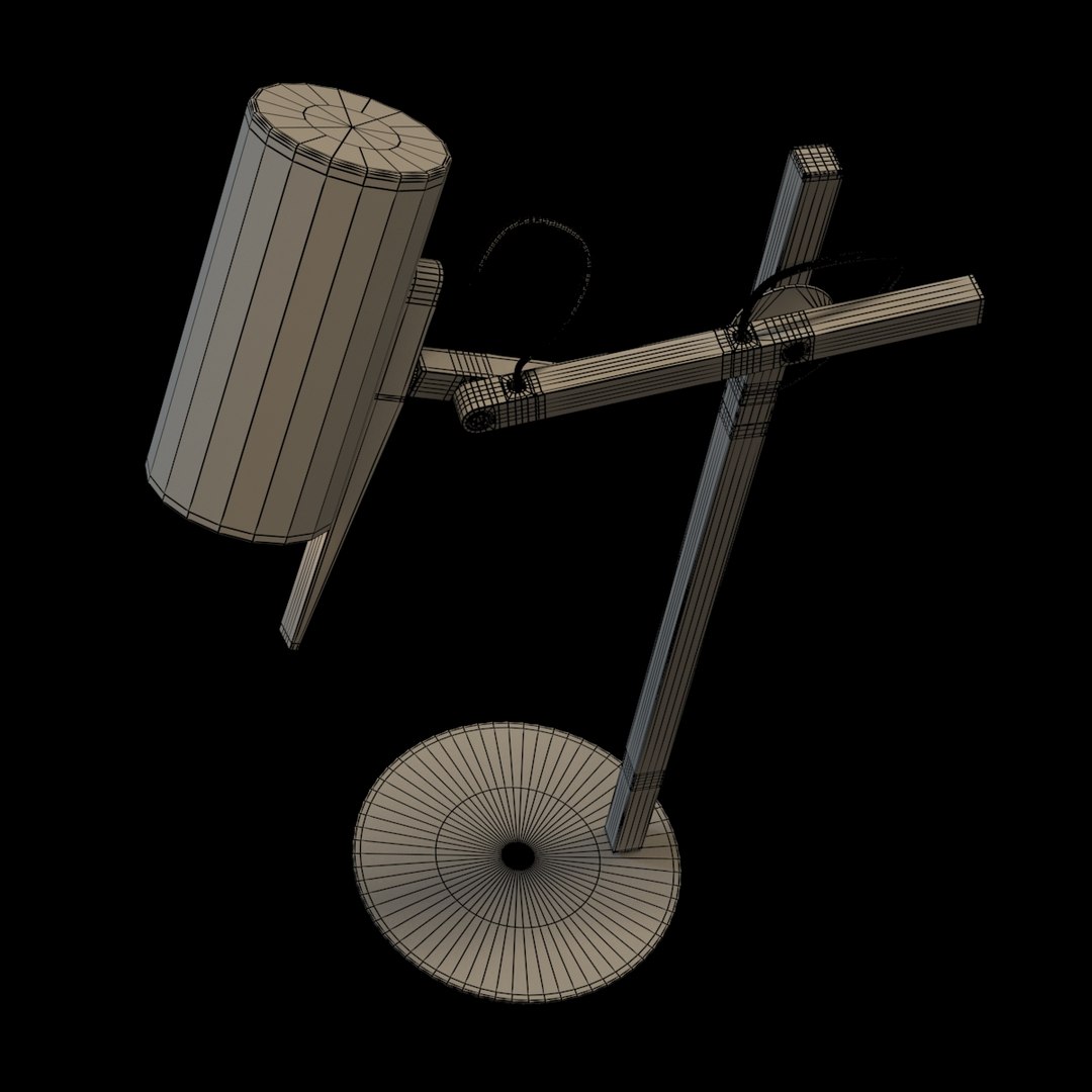 Desk Lamp Rig 3d Max