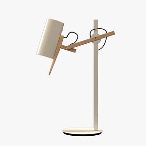 desk lamp rig 3d max