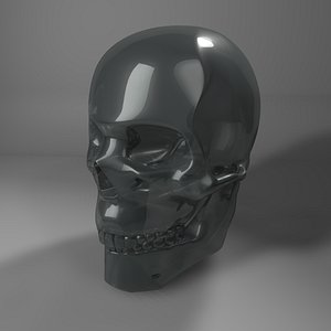glass skull l768 3D model