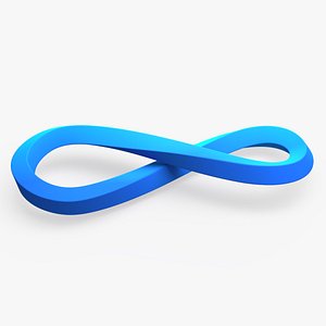 3D Eternity Loop Blue