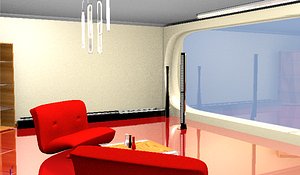 3d apartment model