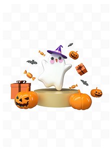3D Original 3d elements Halloween