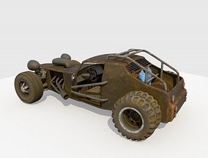 Post Apocalyptic car