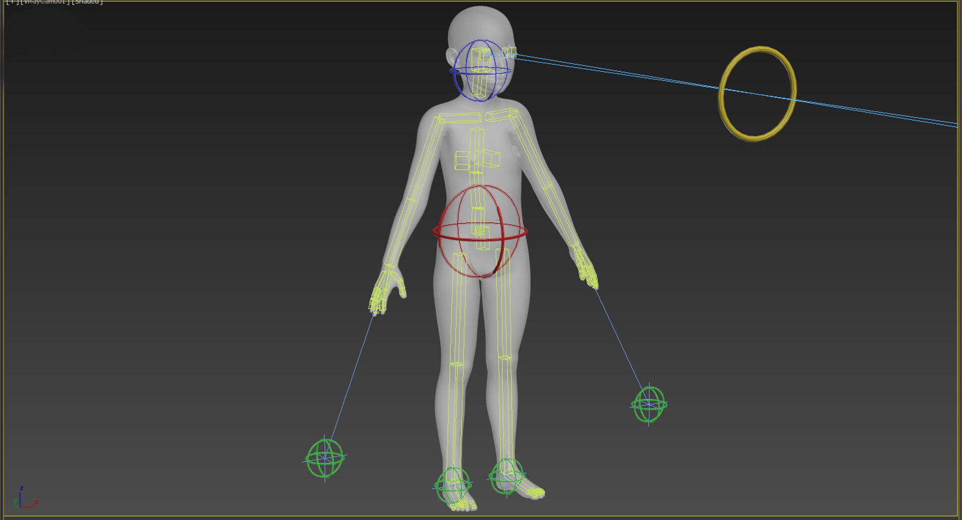 Lucas realistic child rig 3D | 1148900 | TurboSquid