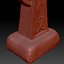stylized cemetery cross halloween 3d model