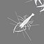 3D model shrimp animal crustacean
